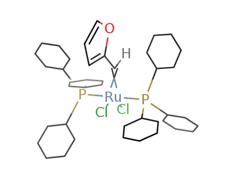 dichlorobis(tricyclohexylphosphane)(2-furylmethylidene)ruthenium(II)