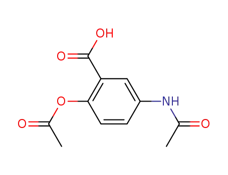5-acetamido-2-acetoxybenzoic acid