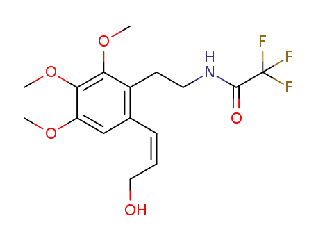 (Z)-3-{3,4,5-trimethoxy-2-[2-(trifluoroacetylamino)ethyl]-phenyl}prop-2-enol