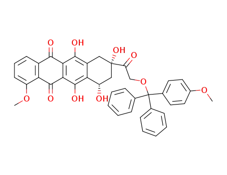 14-O-(p-anisyldiphenylmethyl)adriamycinone