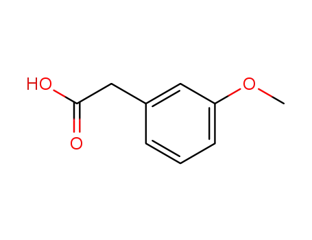 Molecular Structure of 1798-09-0 (3-Methoxyphenylacetic acid)