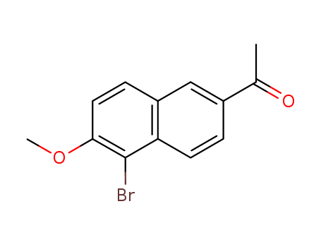 2-Acetyl-5-bromo-6-methoxynaphthalene