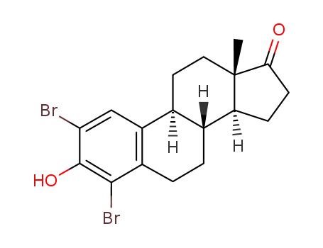 2,4-dibromo-3-hydroxy-13β-estra-1,3,5(10)-trien-17-one