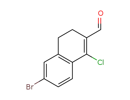 6-bromo-1-chloro-3,4-dihydronaphthalene-2-carbaldehyde