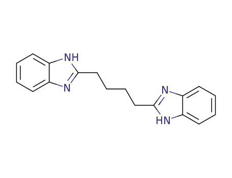 Molecular Structure of 4746-56-9 (2-[4-(1H-benzoimidazol-2-yl)butyl]-1H-benzoimidazole)