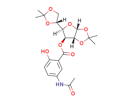 3-O-N-acetyl-5-aminosalicylate-1,2:5,6-di-O-isopropylidene-D-glucofuranose