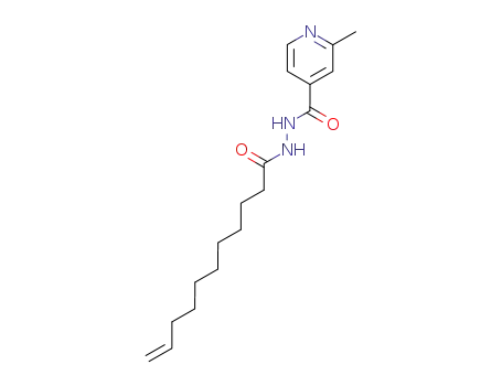 N-(2-methyl-isonicotinoyl)-N'-undec-10-enoyl-hydrazine