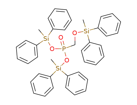 (Methyl-diphenyl-silyloxy)-methylphosphonsaeure-bis-(methyl-diphenyl-silylester)