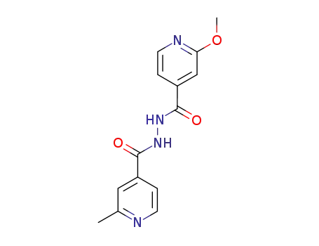 N-(2-methoxy-isonicotinoyl)-N'-(2-methyl-isonicotinoyl)-hydrazine