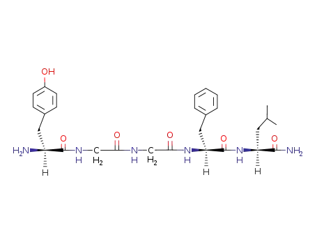 Molecular Structure of 60117-24-0 (LEU-ENKEPHALIN AMIDE)