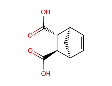 Molecular Structure of 1200-88-0 (5-Norbornene-2-endo,3-exo-dicarboxylic acid)