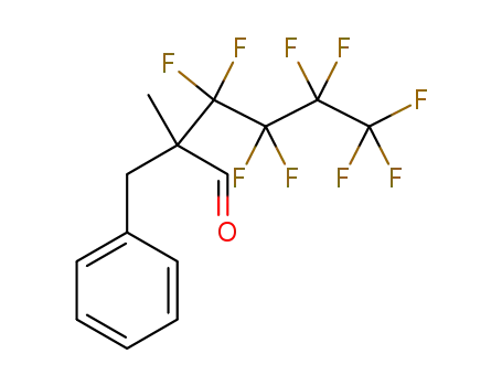 2-benzyl-3,3,4,4,5,5,6,6,6-nonafluoro-2-methylhexanal