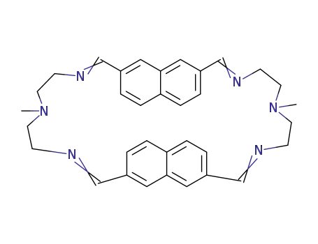 6,16-dimethyl-3,6,9,13,16,19-hexaaza-1,11(2,7)-dinaphthalenacycloicosaphane-2,9,12,19-tetraene