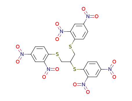 1,2,3-tris-(2,4-dinitro-phenylsulfanyl)-propane