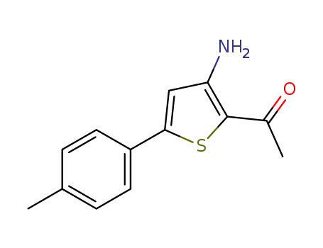 1-[3-amino-5-(4-methylphenyl)thiophen-2-yl]ethanone