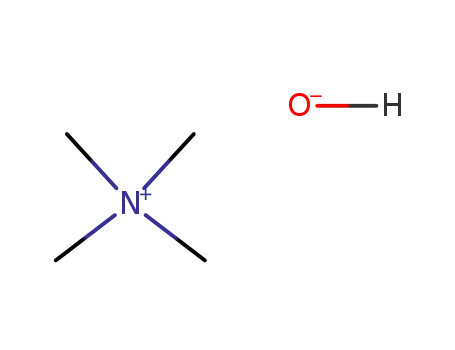 Molecular Structure of 75-59-2 (Tetramethylammonium hydroxide)