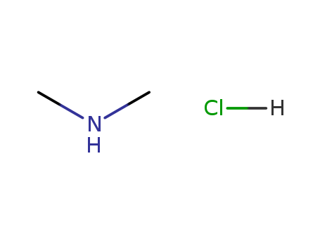 506-59-2,Dimethylamine hydrochloride,Methanamine, N-methyl-, hydrochloride (9CI);Dimethylammonium chloride;