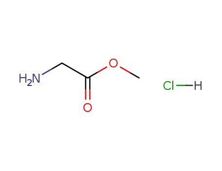 Molecular Structure of 5680-79-5 (Glycine methyl ester hydrochloride)