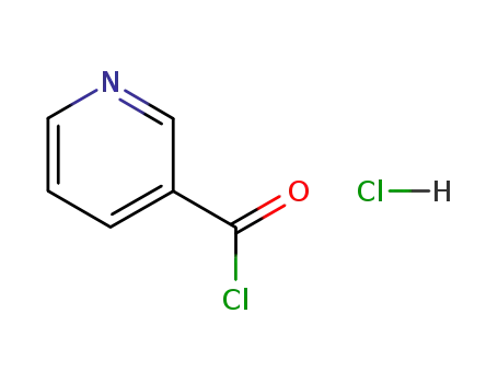 3-Pyridinecarbonylchloride, hydrochloride (1:1)