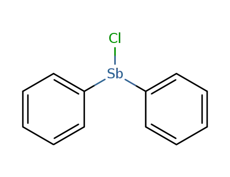 Molecular Structure of 2629-47-2 (chloro(diphenyl)stibane)