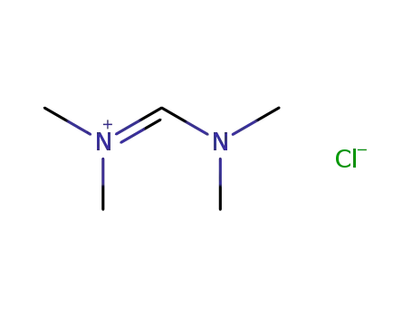 Molecular Structure of 1071-38-1 ((DIMETHYLAMINOMETHYLENE)DIMETHYLAMMONIUM CHLORIDE)