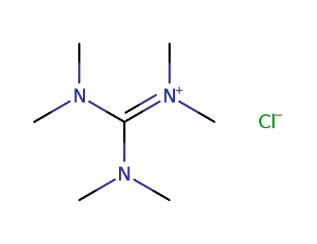Molecular Structure of 30388-20-6 (HEXAMETHYLGUANIDINIUM CHLORIDE)