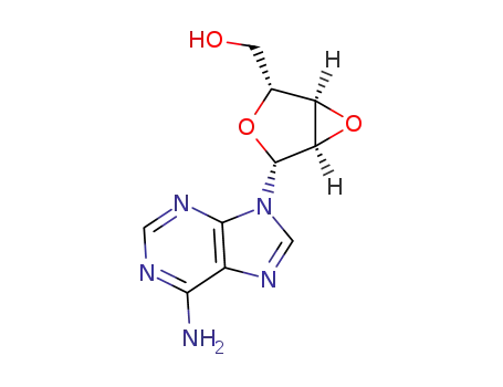 9-(2,3-Anhydro-.beta.-D-ribofuranosyl)-Adenine