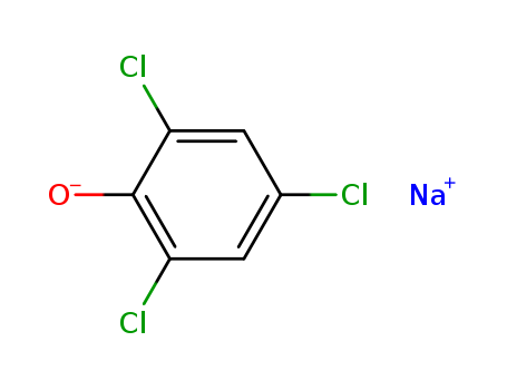 3784-03-0,Sodium 2,4,6-trichlorophenolate,Phenol,2,4,6-trichloro-, sodium salt (8CI,9CI);2,4,6-Trichlorophenol sodium salt;Sodium 2,4,6-trichlorophenate;Sodium 2,4,6-trichlorophenolate;Sodium2,4,6-trichlorophenoxide;