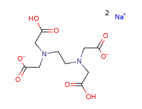 Molecular Structure of 139-33-3 (Ethylenediaminetetraacetic acid disodium salt)