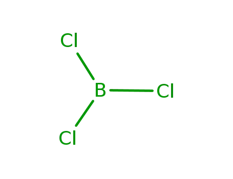 Molecular Structure of 10294-34-5 (Boron trichloride)