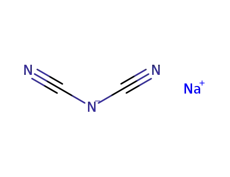 Molecular Structure of 1934-75-4 (Sodium dicyanamide)