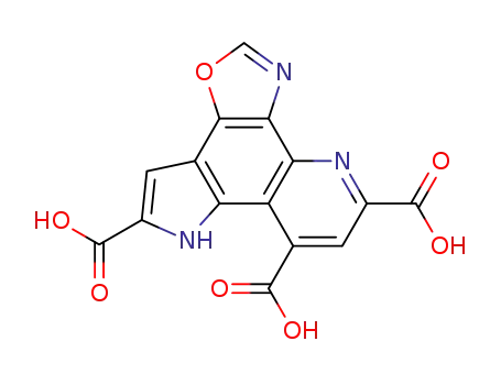 Molecular Structure of 132847-84-8 (pyrroloquinoline quinone-oxazole)