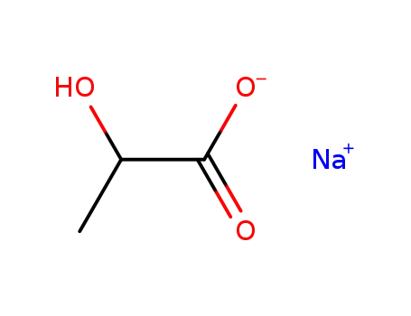 Molecular Structure of 312-85-6 (Sodium lactate)