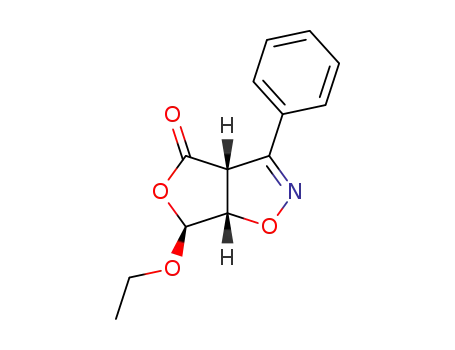 3-phenyl-4-oxo-6-ethoxy-3a,4,6,6a-tetrahydrofuro<3,4-d>-isoxazole