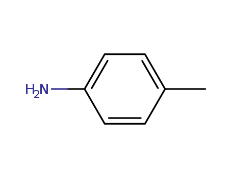 Molecular Structure of 106-49-0 (p-Toluidine)