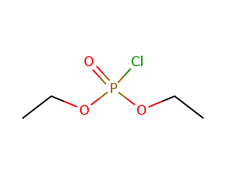 Molecular Structure of 814-49-3 (Diethyl chlorophosphate)