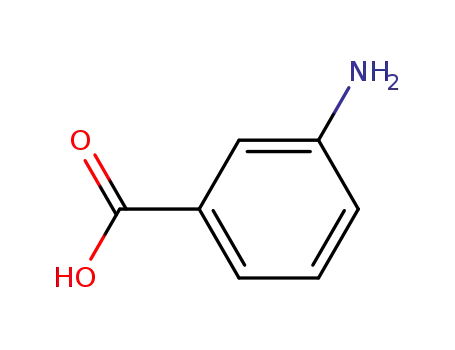 Molecular Structure of 99-05-8 (3-Aminobenzoic acid)