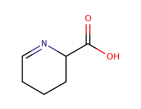 Molecular Structure of 3038-89-9 (delta-1-piperidine-6-carboxylic acid)
