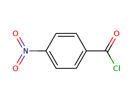 122-04-3,4-Nitrobenzoyl chloride,p-Nitrobenzoic acid chloride;Benzoyl chloride, p-nitro-;p-Nitrobenzonyl chloride;Paranitrobenzoyl chloride;4-Nitrobenzoic acid chloride;Benzoyl chloride, 4-nitro-;