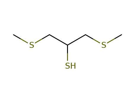 1,3-bismethylthio-2-propanethiol