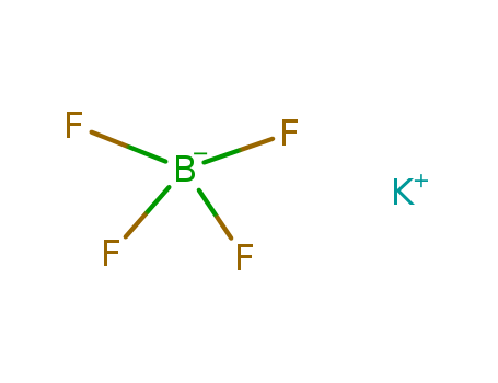 14075-53-7,Potassium tetrafluoroborate,Borate (1-), tetrafluoro-, potassium;Potassium borofluoride (KBF4);Potassium fluoroborate;Potassium hydrofluoroborate;Potassium fluoborate;Potassium fluoroborate (KBF4);Potassium fluorohydroborate;Potassium borofluoride;Potassium boron fluoride;Potassium boride fluoride;Potassium fluoroborae;