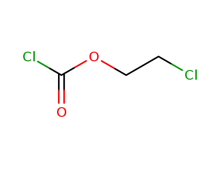 Molecular Structure of 627-11-2 (2-Chloroethyl chloroformate)