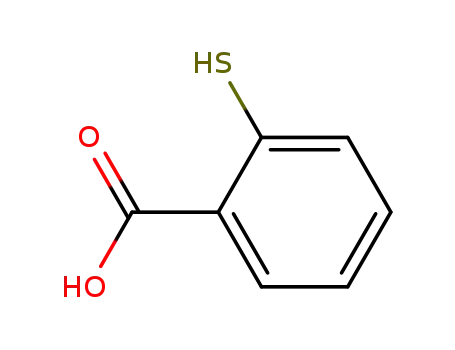 Molecular Structure of 147-93-3 (Thiosalicylic acid)