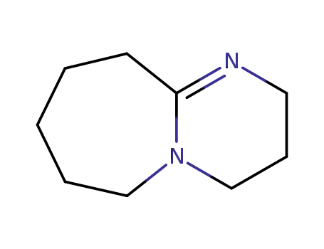 Molecular Structure of 6674-22-2 (1,8-Diazabicyclo[5.4.0]undec-7-ene)