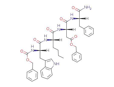 Z-Trp-Nle-Asp(OBzl)-Phe-NH2