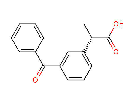 Benzeneacetic acid,3-benzoyl-a-methyl-, (aS)-