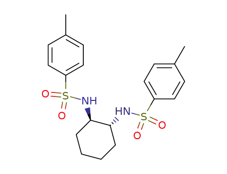 Molecular Structure of 143585-47-1 ((1R,2R)-(+)-N,N'-DI-P-TOSYL-1,2-CYCLOHEXANEDIAMINE)