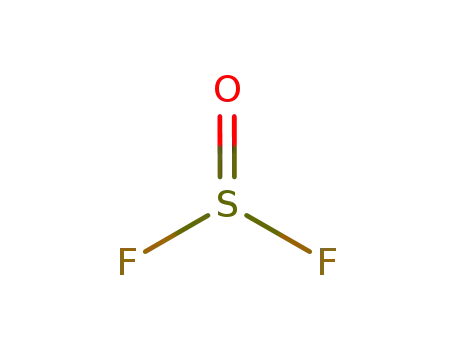 Molecular Structure of 7783-42-8 (Thionyl fluoride)