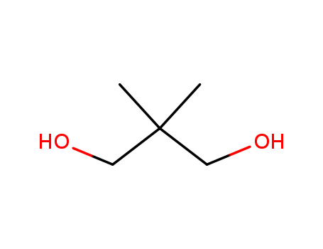 126-30-7,2,2-Dimethyl-1,3-propanediol,1,3-Dihydroxy-2,2-dimethylpropane;2,2-Bis(hydroxymethyl)propane;2,2-Dimethyl-1,3-dihydroxypropane;2,2-Dimethyl-1,3-propanediol;2,2-Dimethylolpropane;2,2-Dimethylpropan-1,3-diol;2,2-Dimethyltrimethylene glycol;Dimethylolpropane;Hydroxypivalyl alcohol;NSC 55836;NSC 6366;Neopentanediol;