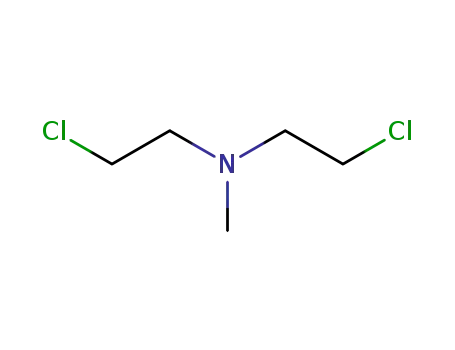 Molecular Structure of 51-75-2 (Chlormethine)